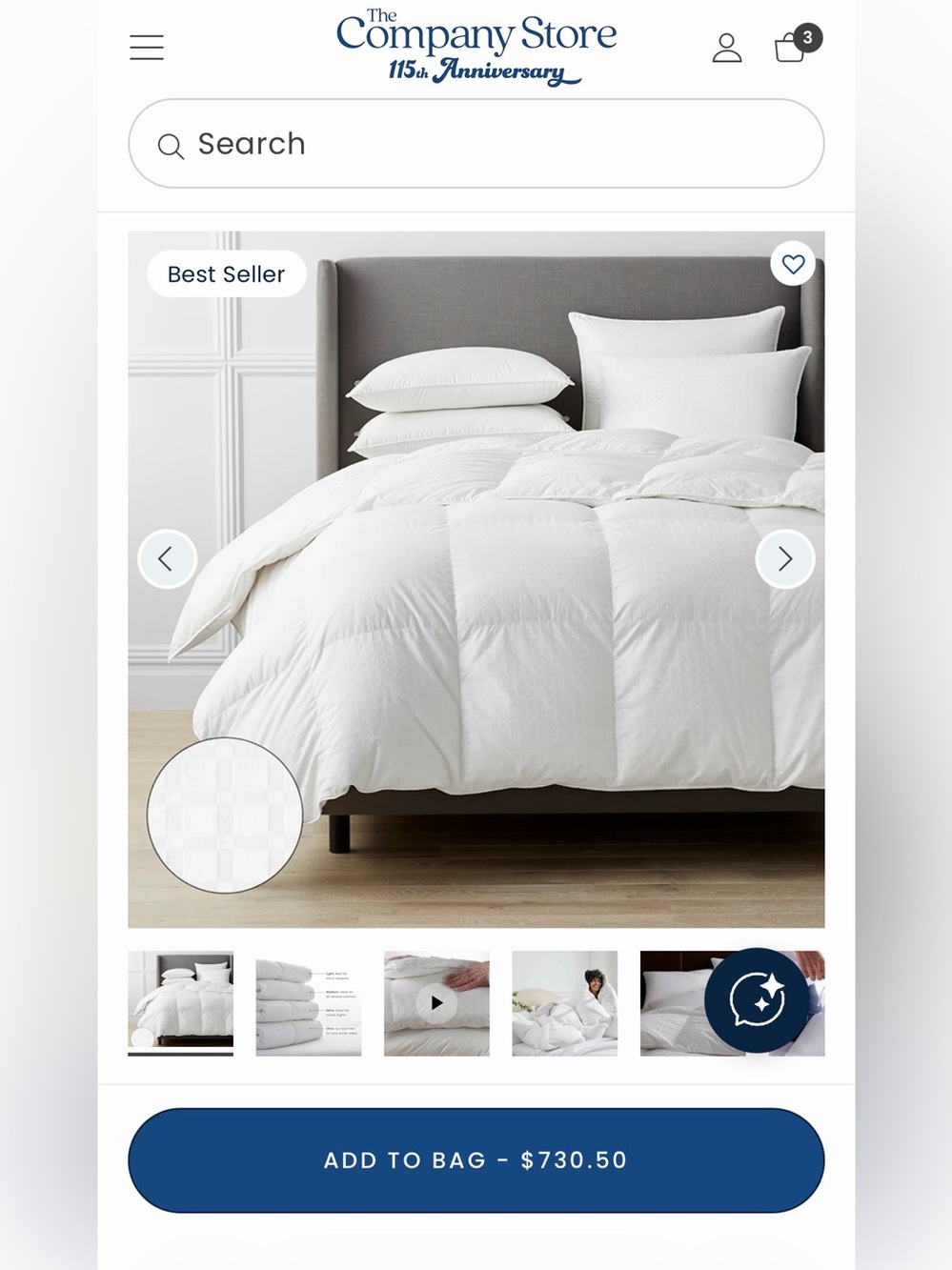 Legends Luxury Luxe Royal Down Comforter